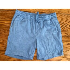 SONOMA Goods For Life Men's Blue Sweat Shorts Size M Elastic Waist Drawstring